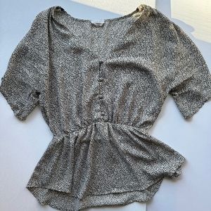 Animal Printed, Sienna Sky Blouse, Size Medium